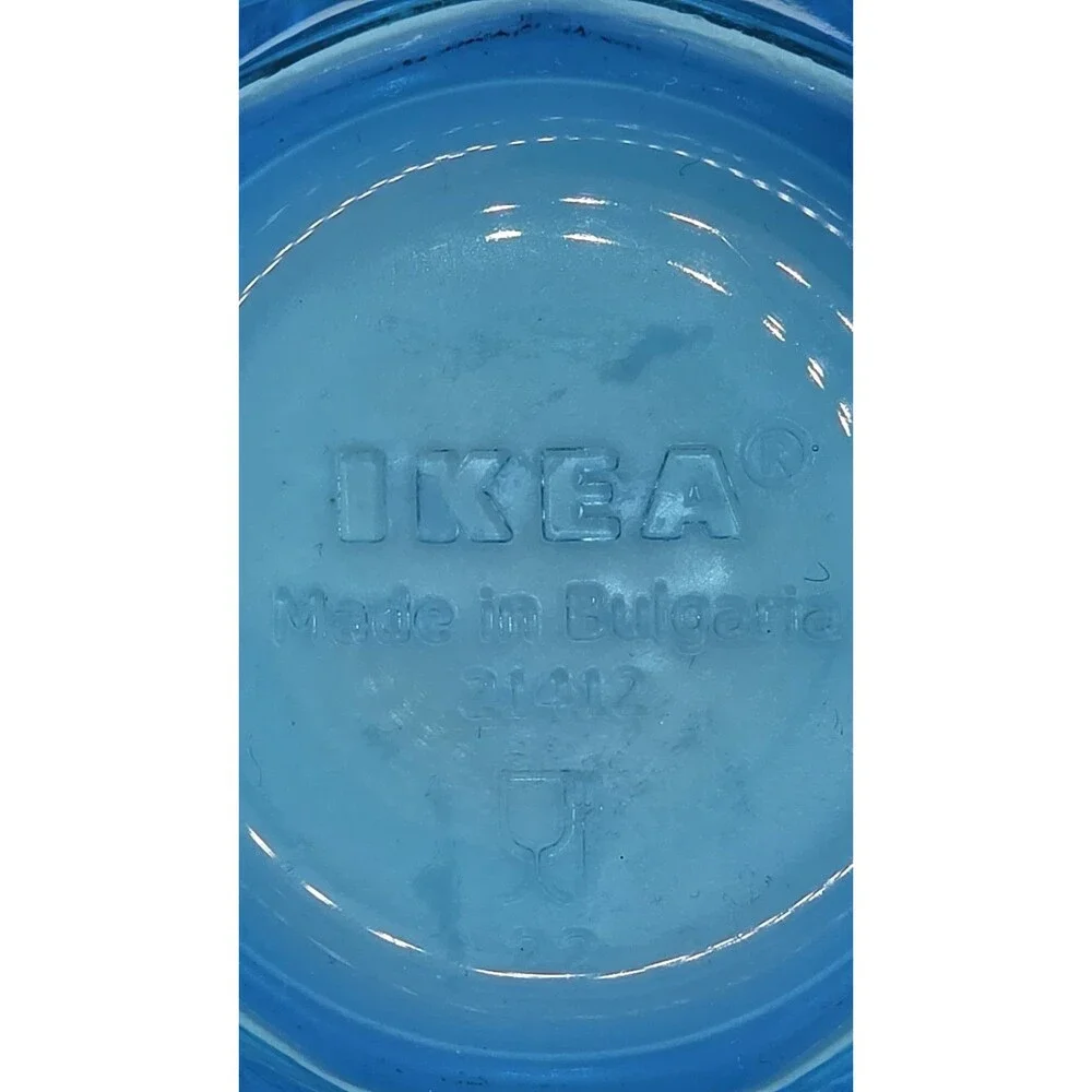IKEA Pokal Tumbler Teal Green Drinking Glasses 12 oz Set of 4 (21412) Bulgaria